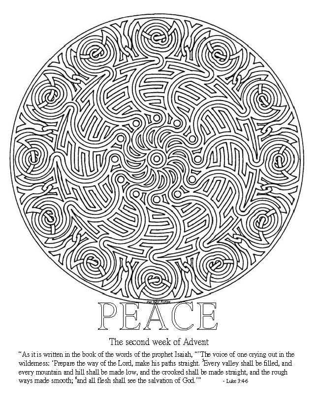 PEACE Mandala
